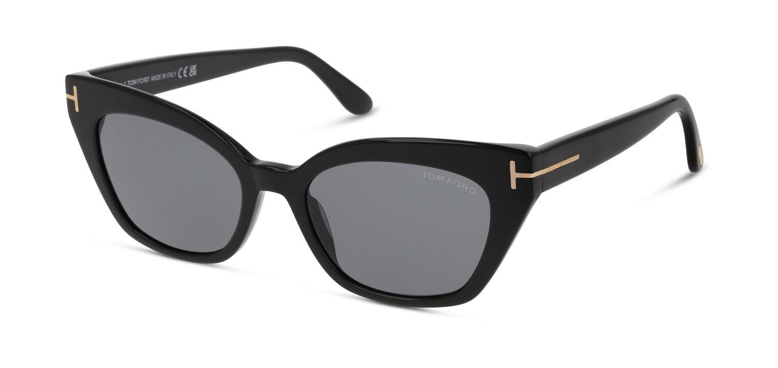 Tom Ford Schmetterling Sonnenbrillen FT1031 Schwarz für Dame