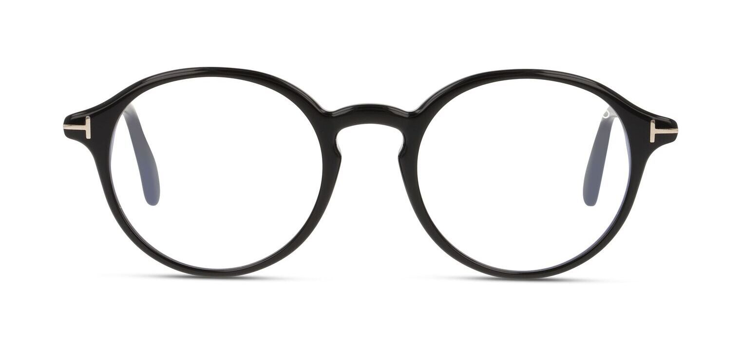 Tom Ford Rund Brillen FT5867-B Schwarz für Herr