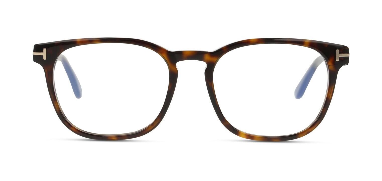 Tom Ford Rechteckig Brillen FT5868-B Schildpatt für Herr