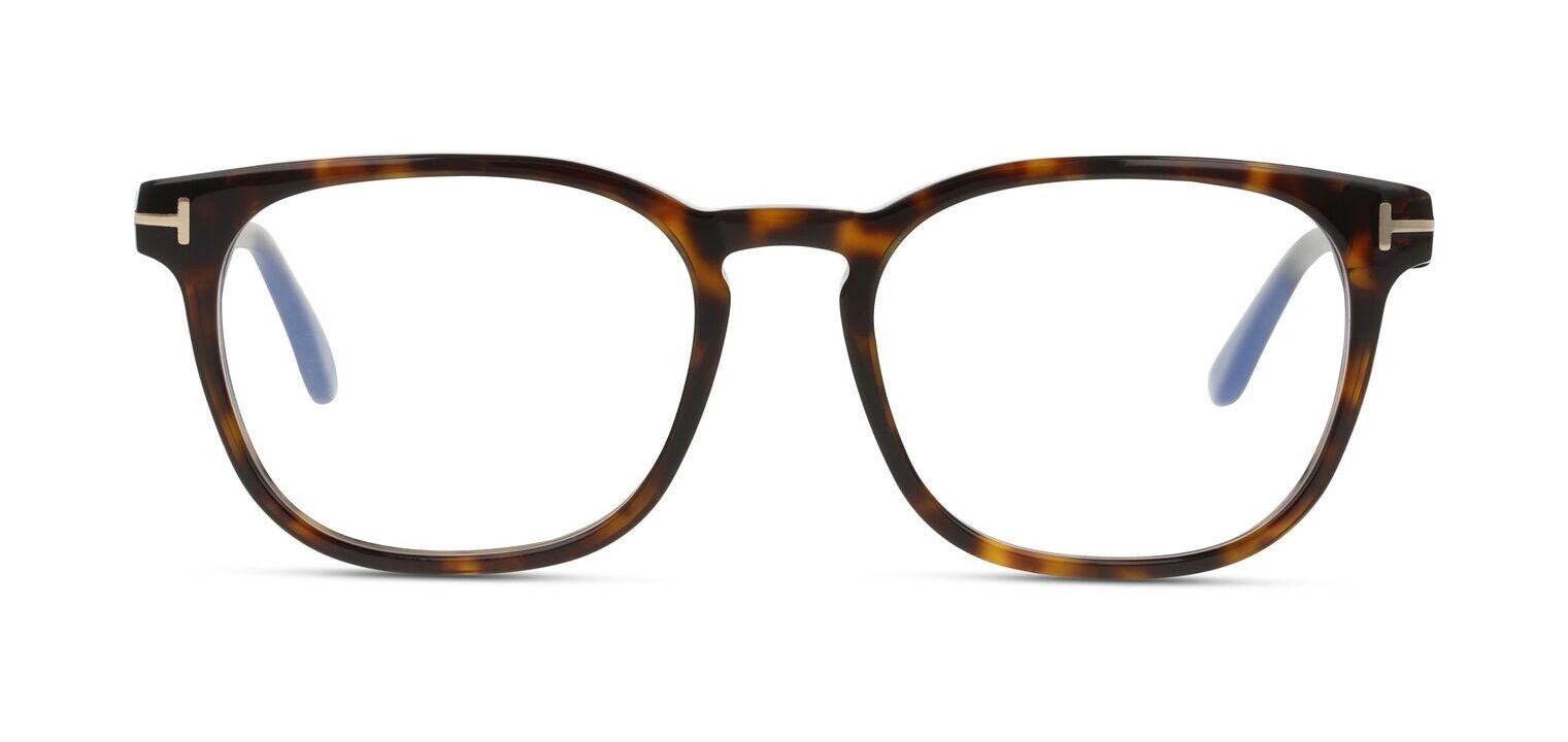 Tom Ford Rectangle Eyeglasses FT5868-B Tortoise shell for Man