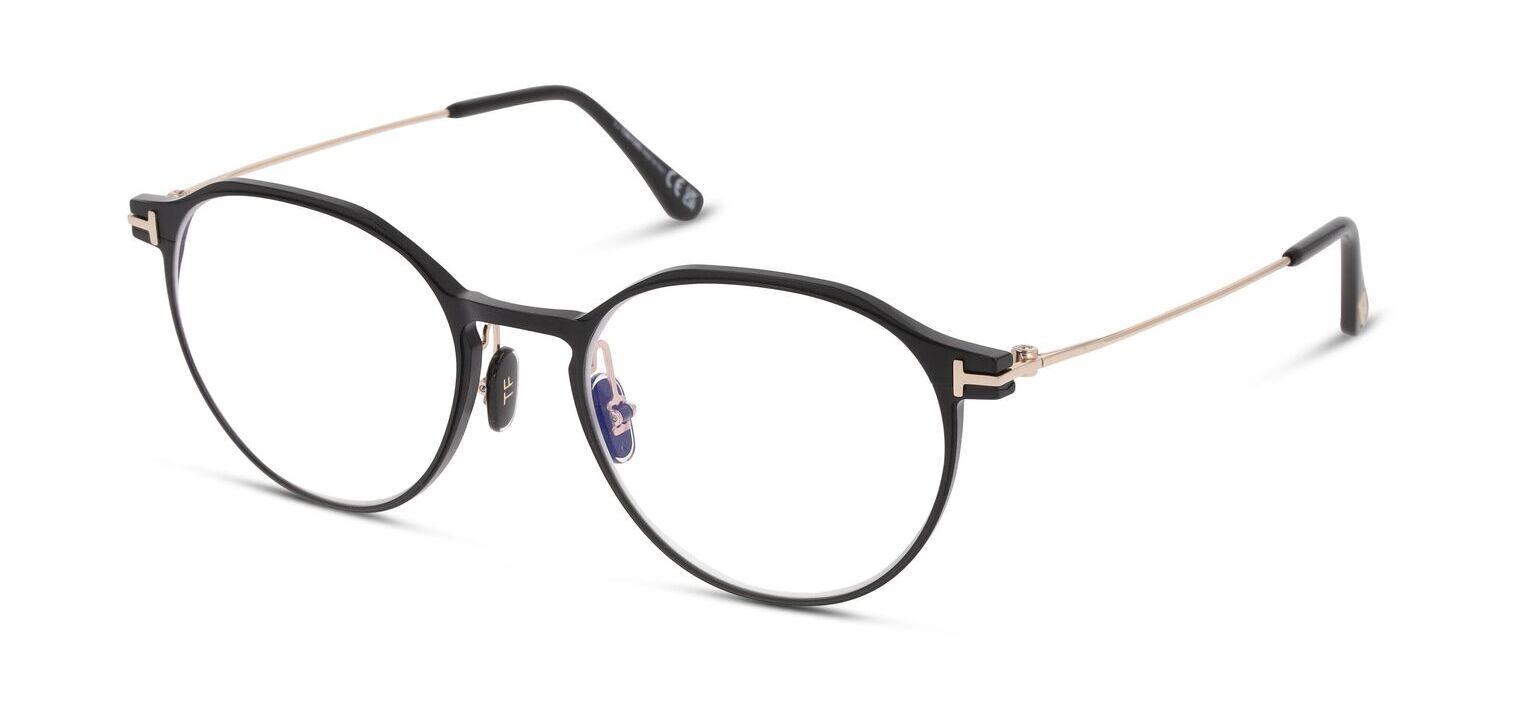 Lunettes de vue Tom Ford Ronde FT5866-B Noir pour Homme