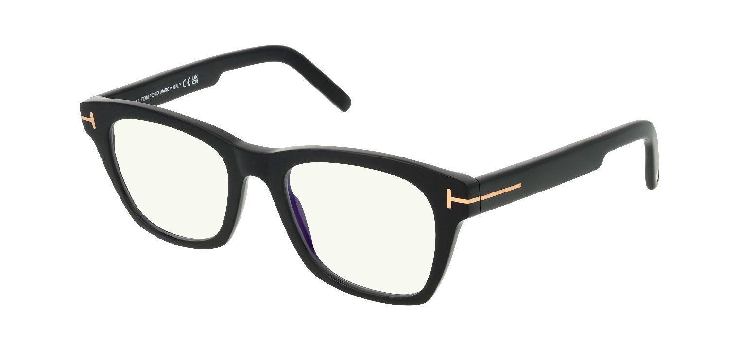 Tom Ford Carré Eyeglasses FT5886-B Black for Man