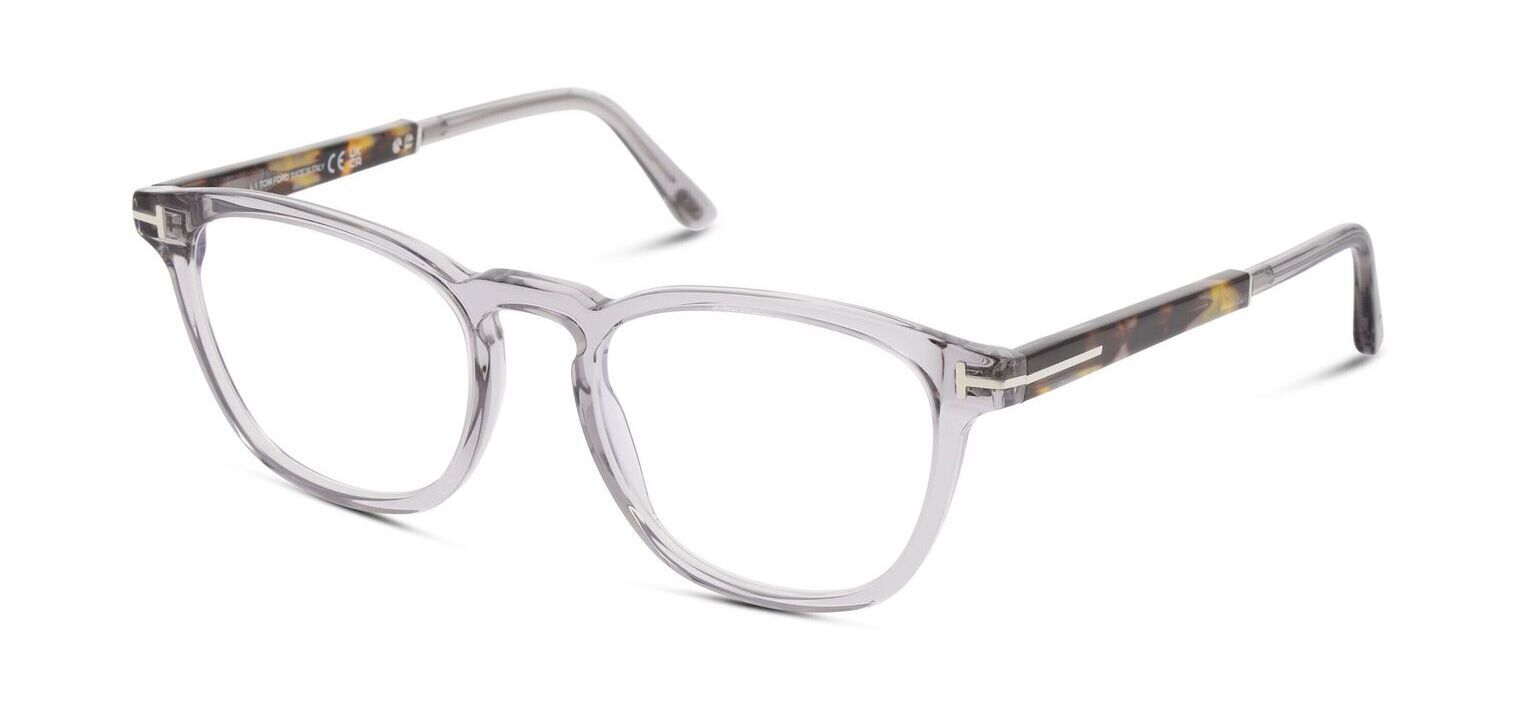 Tom Ford Quadratisch Brillen FT5890-B Grau für Herr