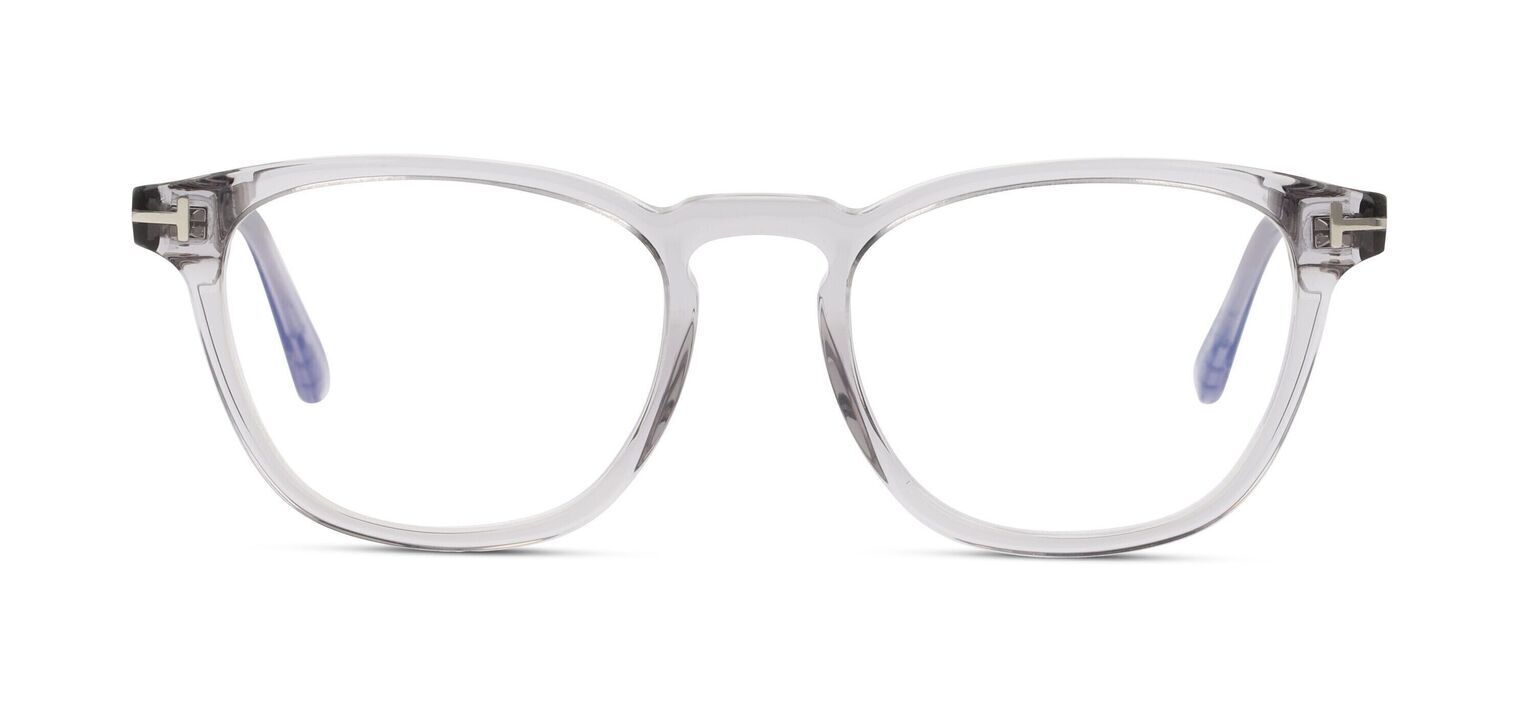 Tom Ford Quadratisch Brillen FT5890-B Grau für Herr