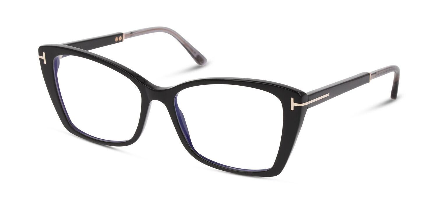 Lunettes de vue Tom Ford Papillon FT5893-B Noir pour Femme