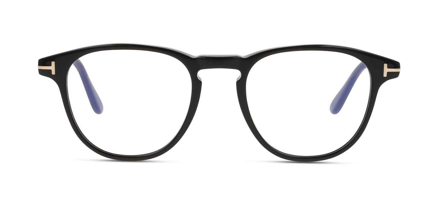 Lunettes de vue Tom Ford Ronde FT5899-B Noir pour Homme