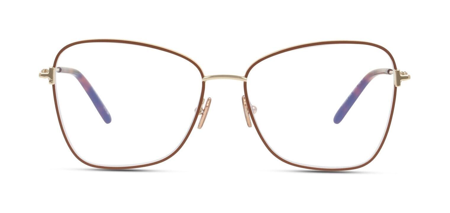 Lunettes de vue Tom Ford Papillon FT5906-B Marron pour Femme