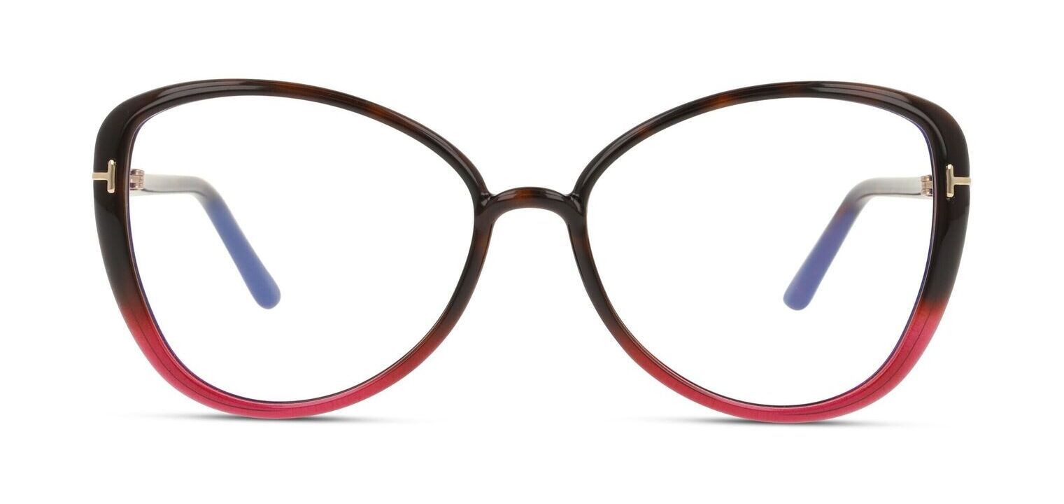 Tom Ford Schmetterling Brillen FT5907-B Rot für Dame