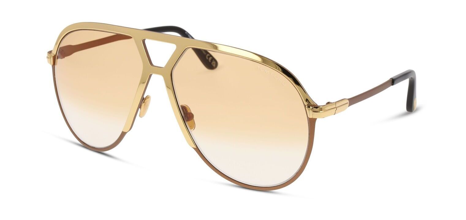 Tom Ford Pilot Sonnenbrillen FT1060 Gold für Herr-Dame