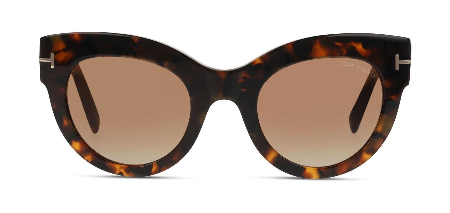 Tom Ford Schmetterling Sonnenbrillen FT1063 Schildpatt für Dame