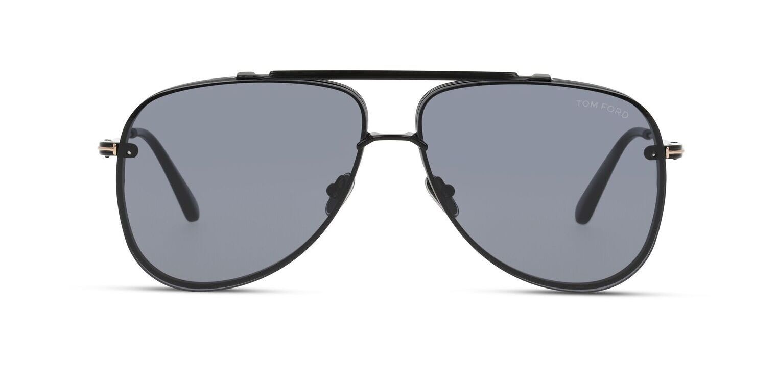 Lunettes de soleil Tom Ford Pilot FT1071 Noir pour Homme-Femme