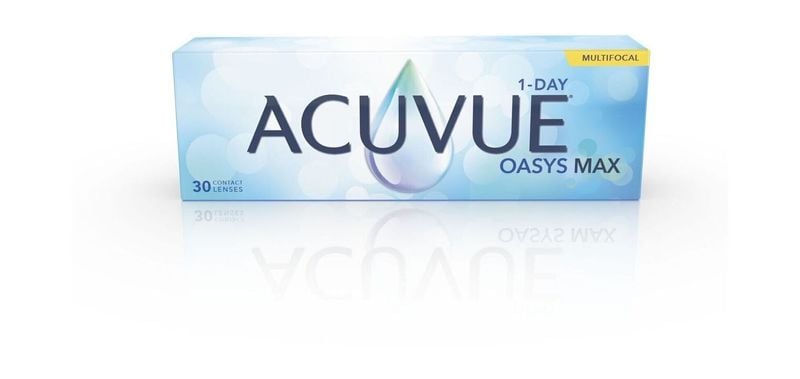 1-Day Acuvue Oasys Max Multifocal - Boîte de 30 - Lentilles Journalière