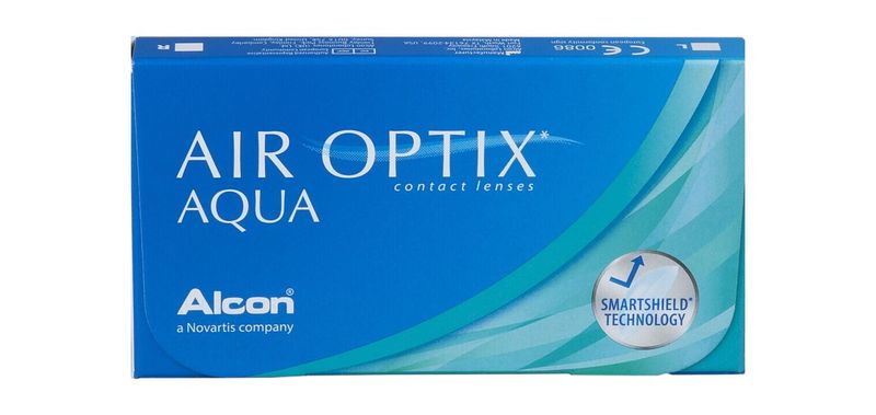 AirOptix Aqua - Boîte de 6 - Lentilles Mensuelle