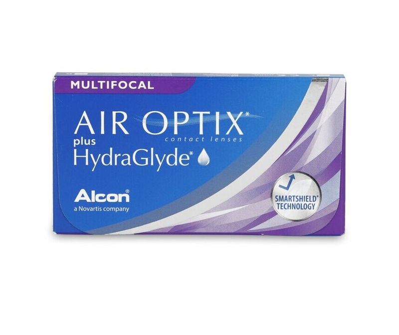 AIR OPTIX HydraGlyde multi - Boîte de 6 - Lentilles Mensuelle