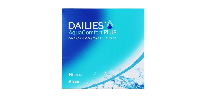 Dailies Aqua Comfort Plus - Pack of 90 - Daily Contact lenses