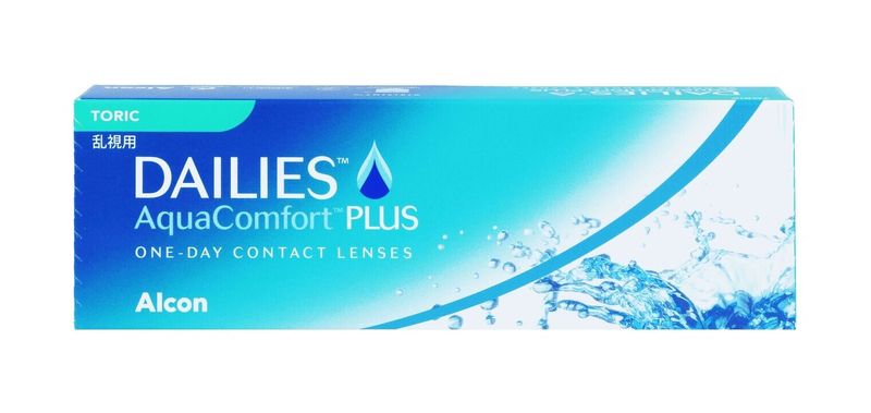 Dailies AquaComfort Plus Toric - Boîte de 30 - Lentilles Journalière