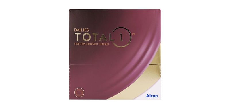 Dailies Total1 - Boîte de 90 - Lentilles Journalière