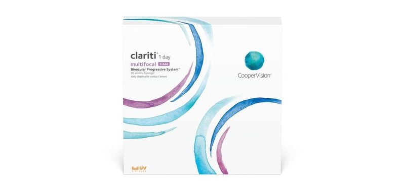 Clariti 1 Day Multifocal 3 Add - Boîte de 90 - Lentilles Journalière