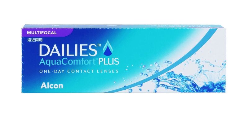 Dailies AquaComfort Plus Multifocal - Boîte de 30 - Lentilles Journalière