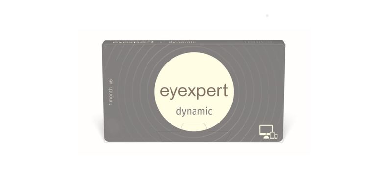 Eyexpert Dynamic - Boîte de 6 - Lentilles Mensuelle