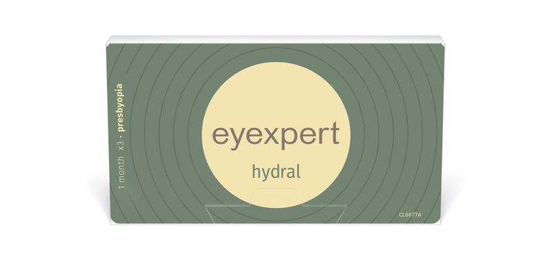 Eyexpert Hydral Presbyopia N - Boîte de 3 - Lentilles Mensuelle