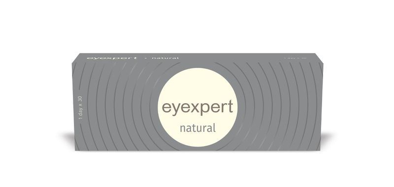 Eyexpert Natural - Pack of 30 - Daily Contact lenses
