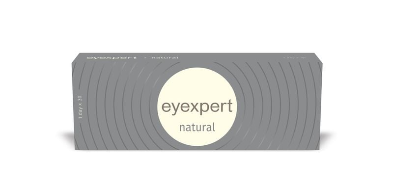 Eyexpert Natural - Pack of 30 - Daily Contact lenses