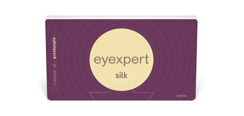 Eyexpert Silk Presbyopia D - Boîte de 6 - Lentilles Mensuelle