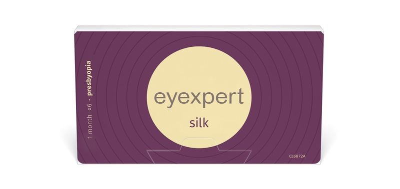 Eyexpert Silk Presbyopia N - 6er Schachtel - Monatslinsen