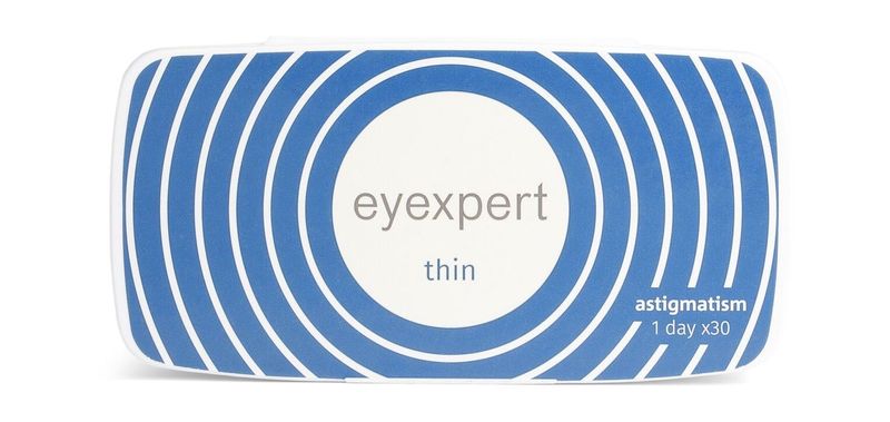 Eyexpert Thin Astigmatism - Pack of 30 - Daily Contact lenses