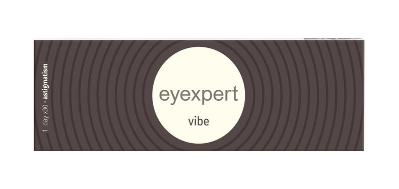 Eyexpert vibe astigmatism - Boîte de 30 - Lentilles Journalière