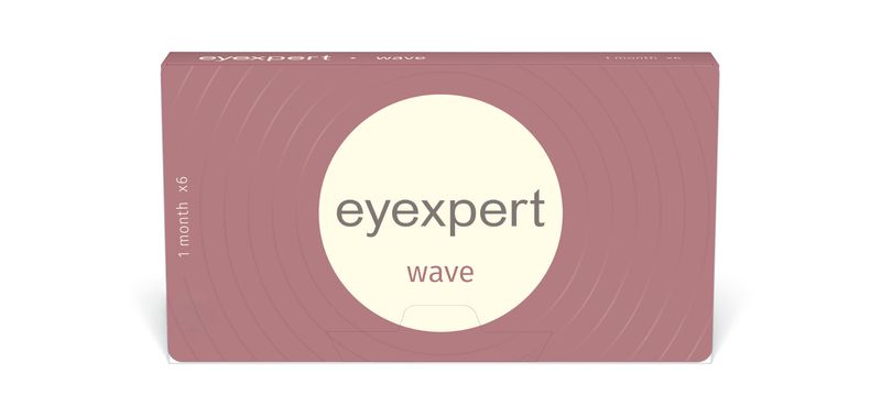 Eyexpert Wave - Boîte de 6 - Lentilles Mensuelle