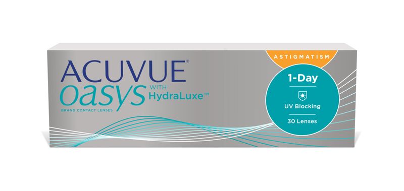 Acuvue Oasys 1-Day for Astigmatism - Pack of 30 - Daily Contact lenses