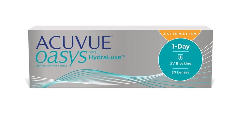 Acuvue Oasys 1-Day for Astigmatism - Boîte de 30 - Lentilles Journalière