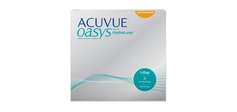 Acuvue Oasys 1-Day for Astigmatism - Pack of 90 - Daily Contact lenses