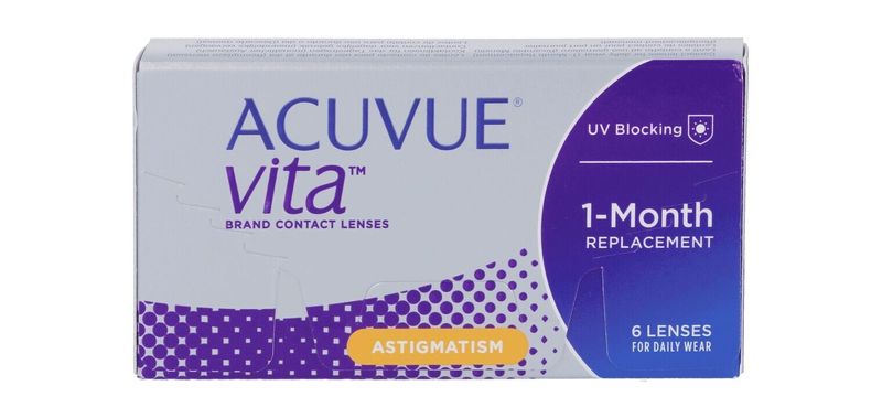 Acuvue Vita for Astigmatism - Pack of 6 - Monthly Contact lenses