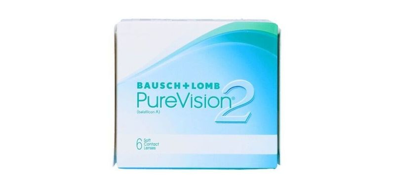 PureVision2 - Boîte de 6 - Lentilles Mensuelle