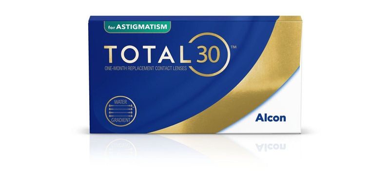 Total 30 for Astigmatism - Boîte de 6 - Lentilles Mensuelle
