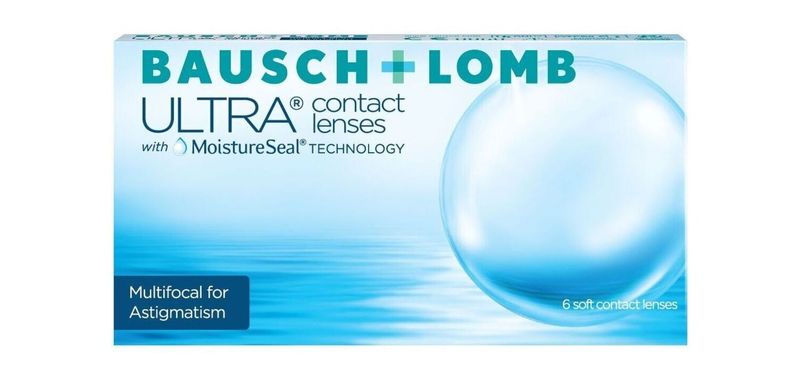 Ultra Multifocal for Astigmatism - Boîte de 6 - Lentilles Mensuelle