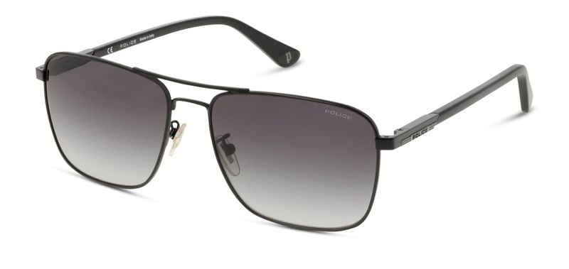 Police Pilot Sonnenbrillen SPL772 Schwarz für Herr