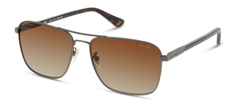 Police Pilot Sonnenbrillen SPL772 Grau für Herr