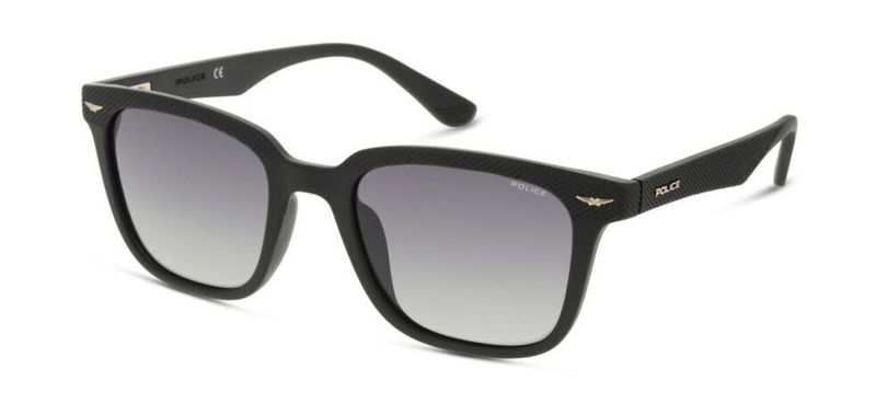 Police Wayfarer Sunglasses SPLE01 Black for Man