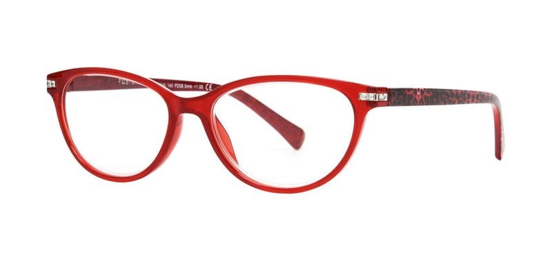 Lesebrille Foster Grant Schmetterling Rhianne Rot