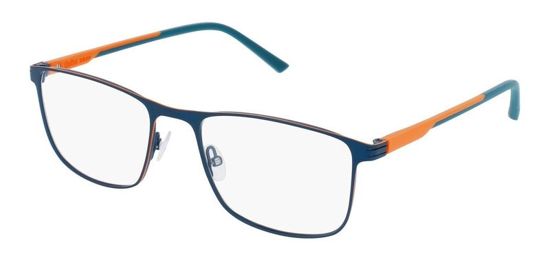 Lunettes de vue Oxibis Rectangle DP4 Bleu pour Homme