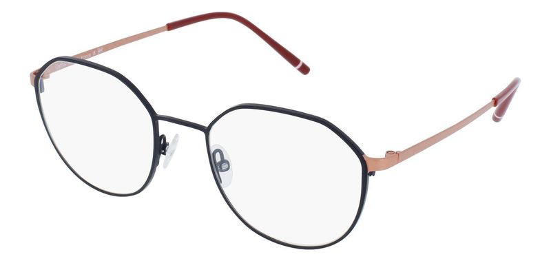 Lunettes de vue Oxibis Ronde CM2 Bleu pour Femme