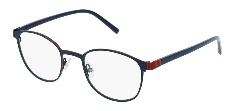Lunettes de vue Oxibis Ronde IM2 Bleu pour Homme
