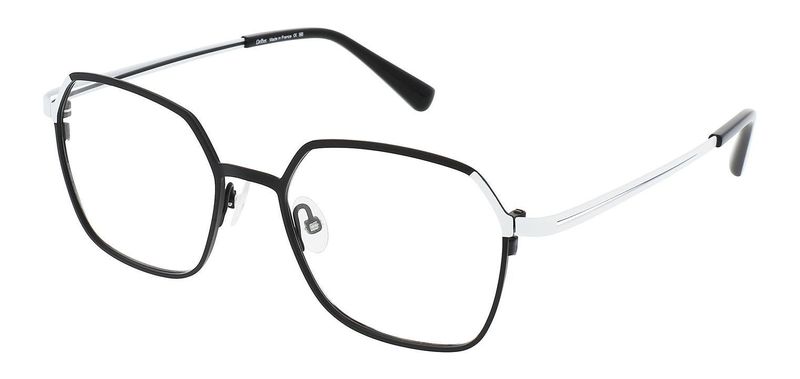 Oxibis Sechseckig Brillen AV4 Schwarz für Dame