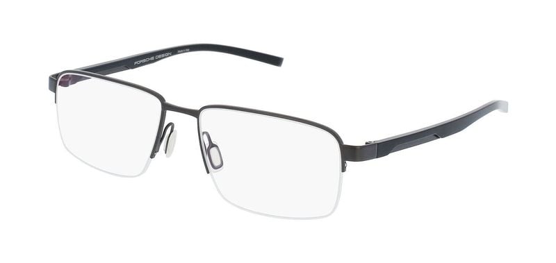 Porsche Design Rechteckig Brillen P8747 Grau für Herren