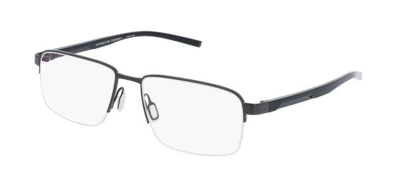 Porsche Design Rechteckig Brillen P8747 Grau für Herr