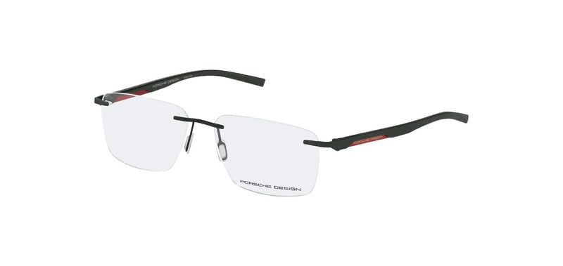 Porsche Design Quadratisch Brillen P8748 Braun für Herren